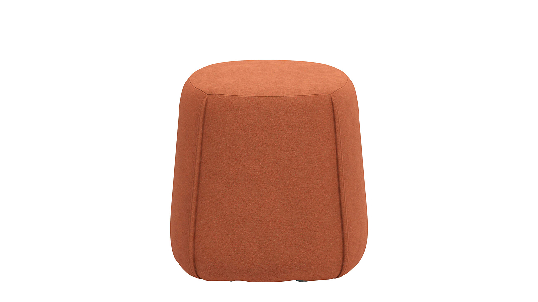 Шелдон / пуф букле Лайк терракотовый 412